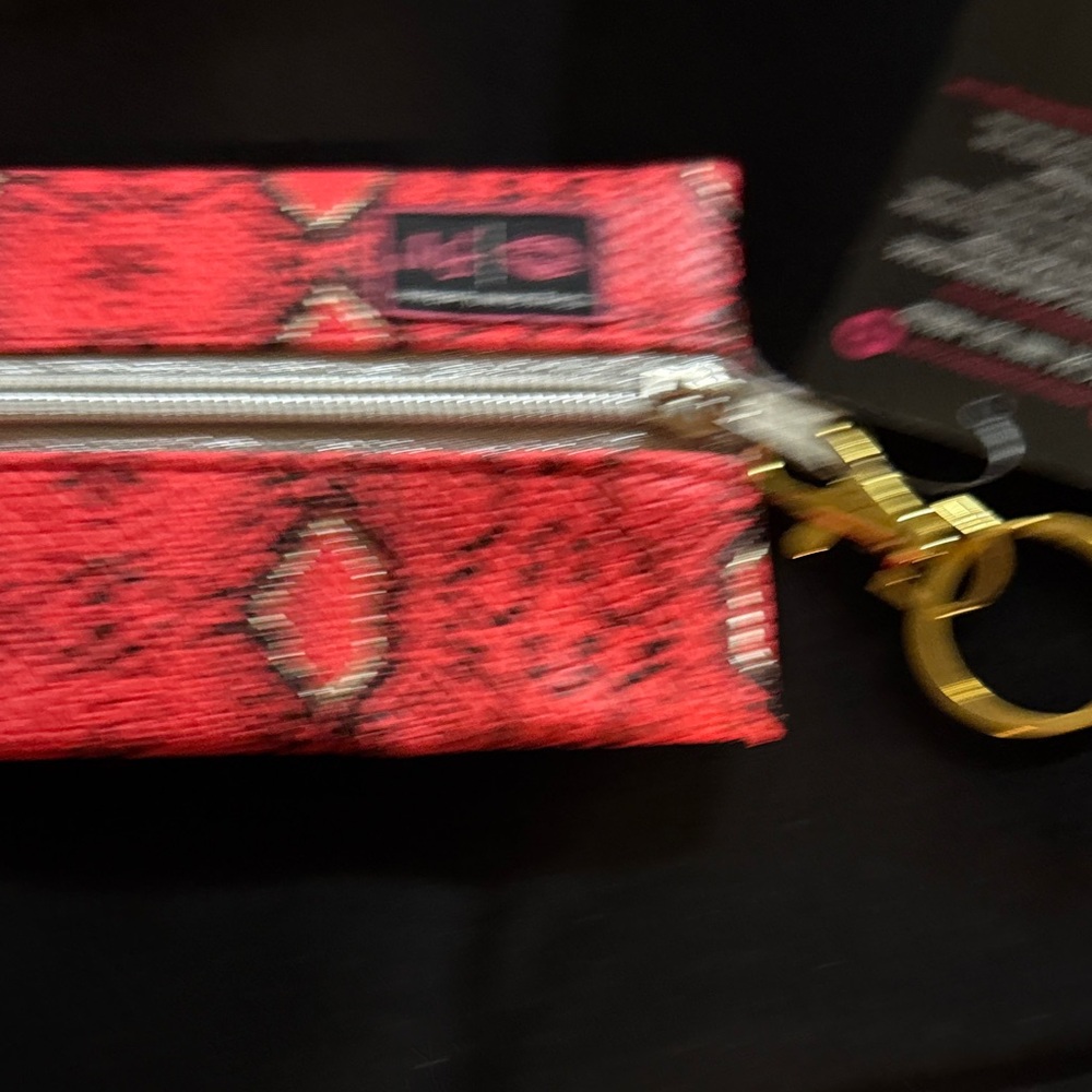 Red Patterned Women's Bag